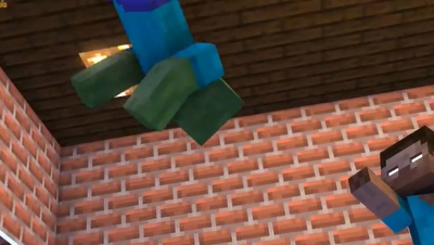 Monster School  BABY HEROBRINE CHALLENGE - Minecra