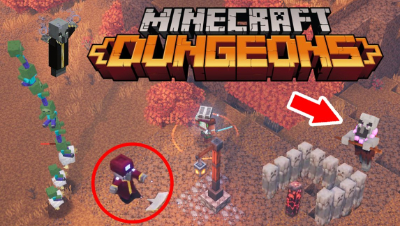 全新灾厄村民 附魔师、地卜师，关卡Boss唤魔者《Minecraft 地下城