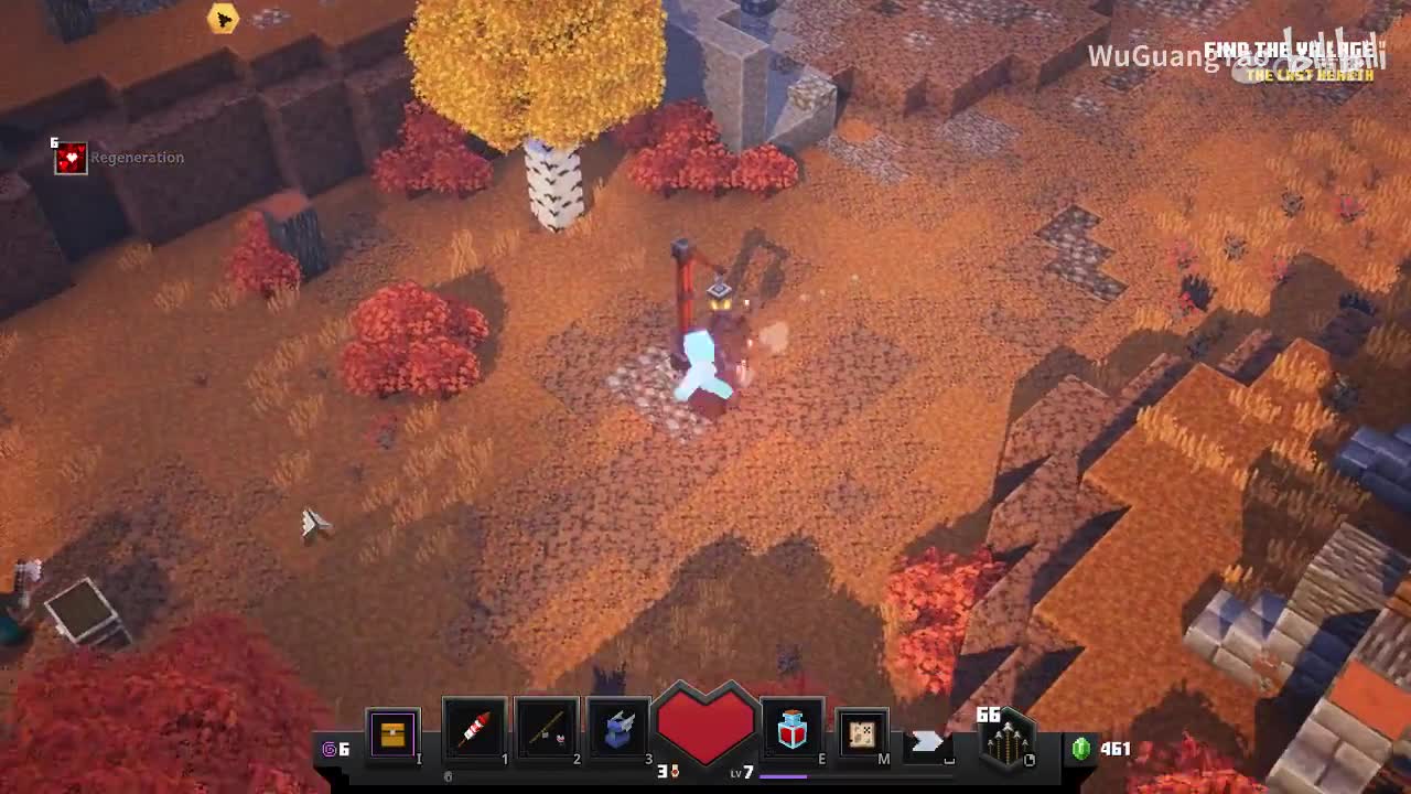 《Minecraft：地下城》封闭测试开全图通关全流程_第三关-1