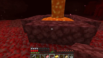 【小臣实况】吃着烤肉找着鞍-我的世界1.16地狱生存挑战-EP7