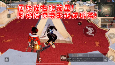 居然猫在帐篷里!阿禅给你带来起床服务!明日之后熔岩来袭 静观思禅