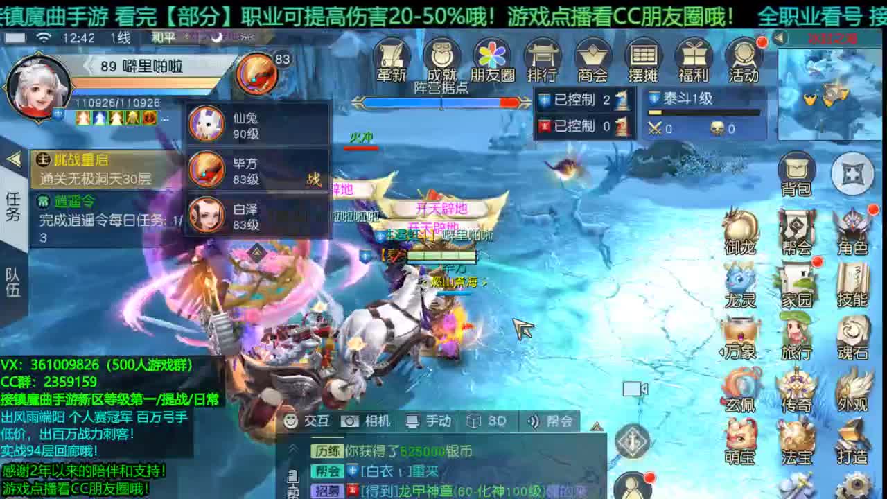 1包小辣条在线陪聊 接新区龙/等级第一/提战/托管/团本/回廊/宠物打书/个人赛 第2段