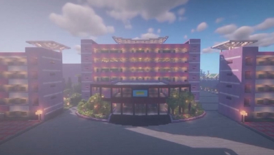 【宣传版】当广东北江实验学校Minecraft化！ - 1.白しろ