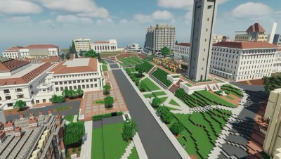 4K Blockeley！我们学校要在Minecraft举办毕业典礼！校长也会参加！