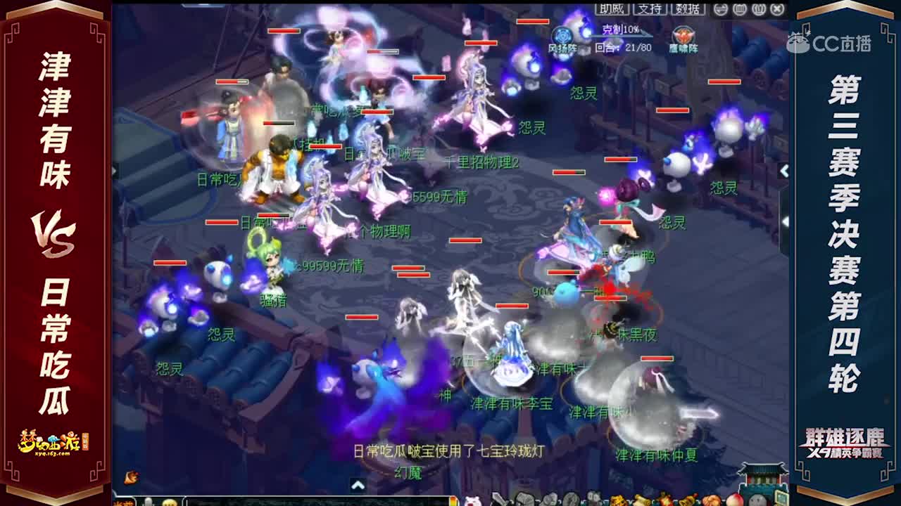 【2020群雄逐鹿】神威组第三赛季决赛第四轮：津津有味 VS 日常吃瓜【CC情报站】