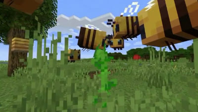 【Minecraft】为什么蜜蜂那么大