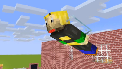 怪物学：蜜蜂的挑战-Rusplaying我的世界的动画