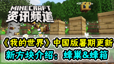 蜜蜂更新新物品：蜂巢蜂箱介绍