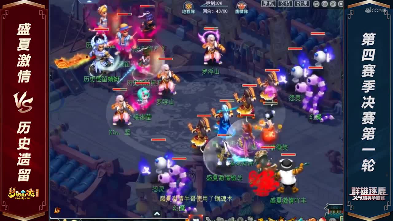 【2020群雄逐鹿】天启组第四赛季决赛第一轮：盛夏激情 VS 历史遗留【CC情报站】