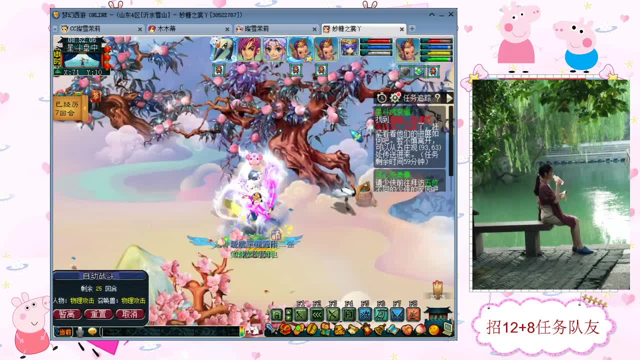 招12+8任务天元队友