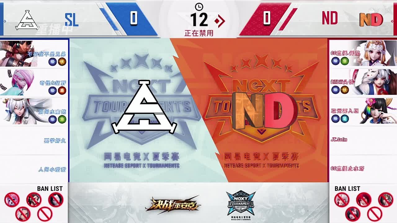 【NeXT2020】《决战！平安京》季中邀请赛 SL vs ND