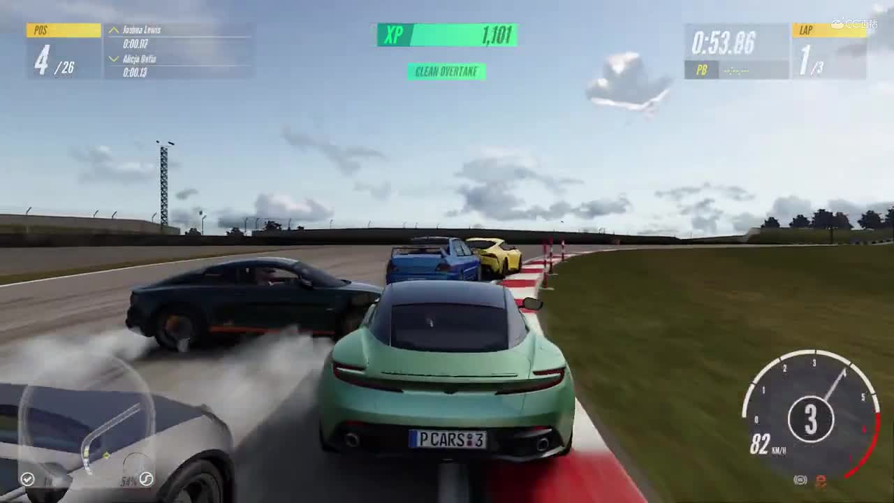 《Poject Car 3》PS4最新实机影像