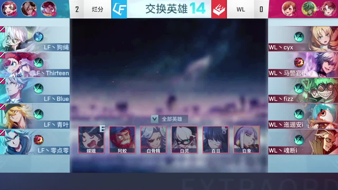 2020NeXT·夏季赛《非人学院》QWQ杯赛 小组双败赛 胜者组第一轮第一场