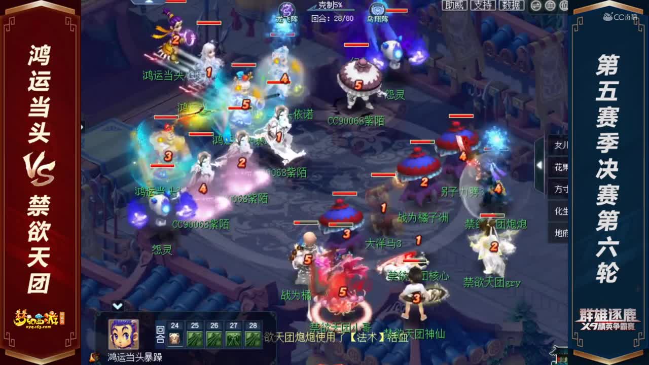 【2020群雄逐鹿】天科组第五赛季决赛第六轮：鸿运当头 VS 禁欲天团【CC情报站】