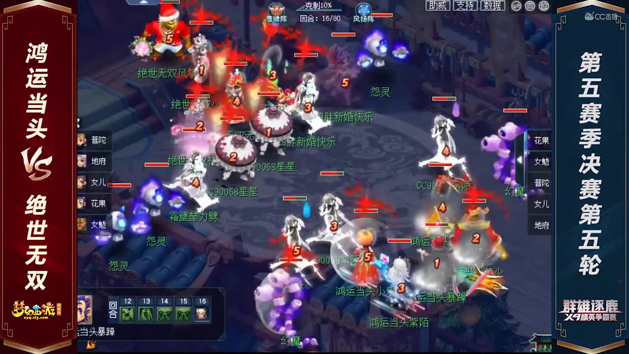 【2020群雄逐鹿】天科组第五赛季决赛第五轮：鸿运当头 VS 绝世无双【CC情报站】