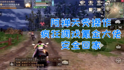 天秀操作阿禅动荡疯狂调戏氪金大佬6分钟安全回家!明日之后 静观思禅 抄家