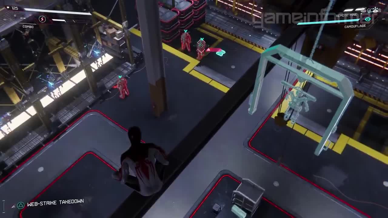 PS5《漫威蜘蛛侠》潜行关卡演示