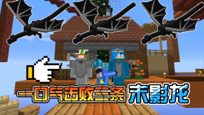 我的世界8：复活二次末影龙，瓶子生存完结咯！