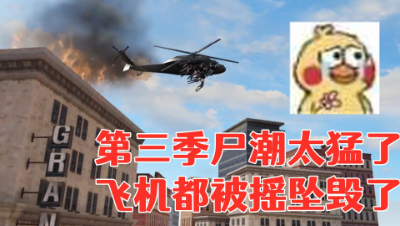 直接把飞机摇下来!阿禅带你看第三季尸潮有多猛!明日之后 静观思禅 抄家