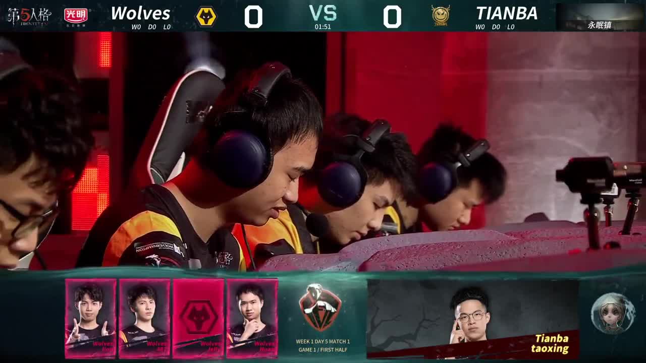 Tianba VS Wolves set1