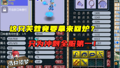 梦幻西游：至今没有10技能以上的芙蓉，老王竟要拿6技能染色的回炉？