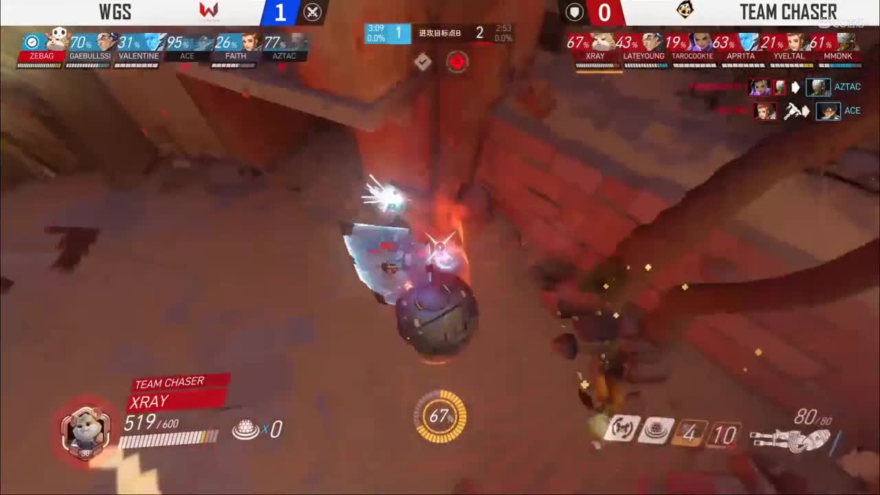 【NeXT冬季赛】《守望先锋》败者组第二轮 TEAM CHASER VS WGS