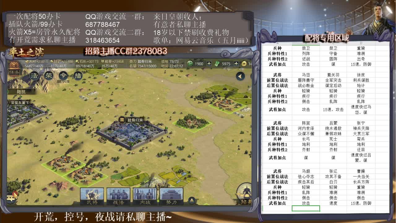 邀请赛进入垃圾时间，配将配将~ 第1段