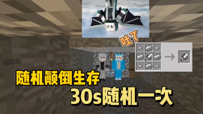 玩MC如果每30秒颠倒一次，你会如何挖矿！