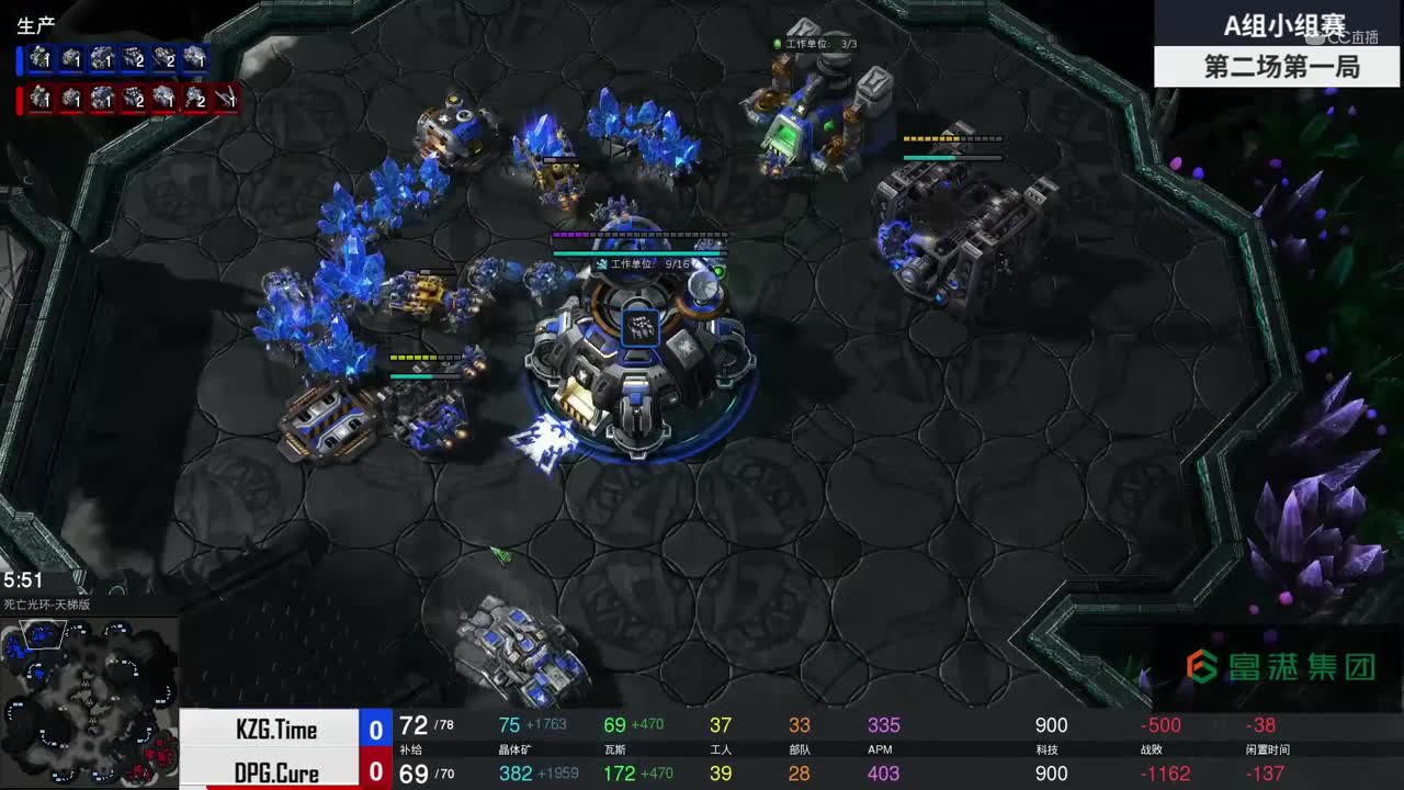 【NeXT冬季赛】星际争霸Ⅱ A组小组赛第二场