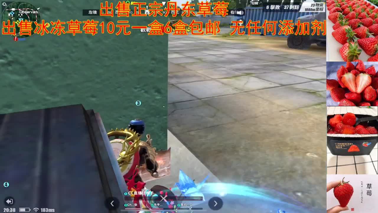 出售现摘正宗丹东草莓