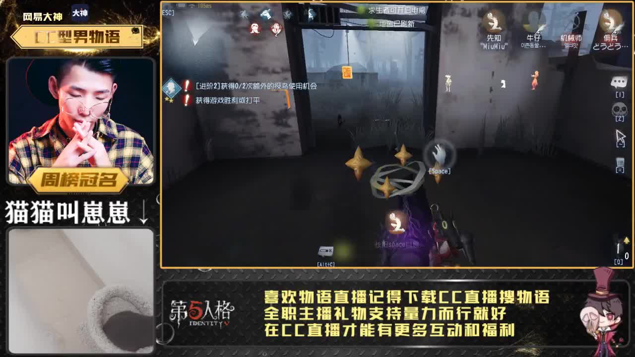 第五云吸猫直播间~！