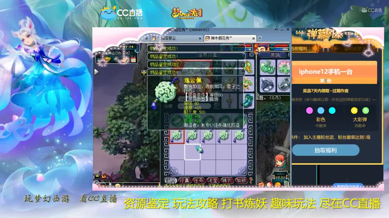 【资源鉴定】雪无灵饰鉴定出了小极品【CC情报站】