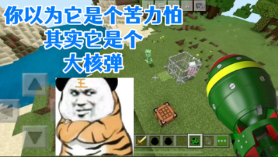 你以为它是个苦力怕!其实它是个大核弹!我的世界 静观思禅 mc