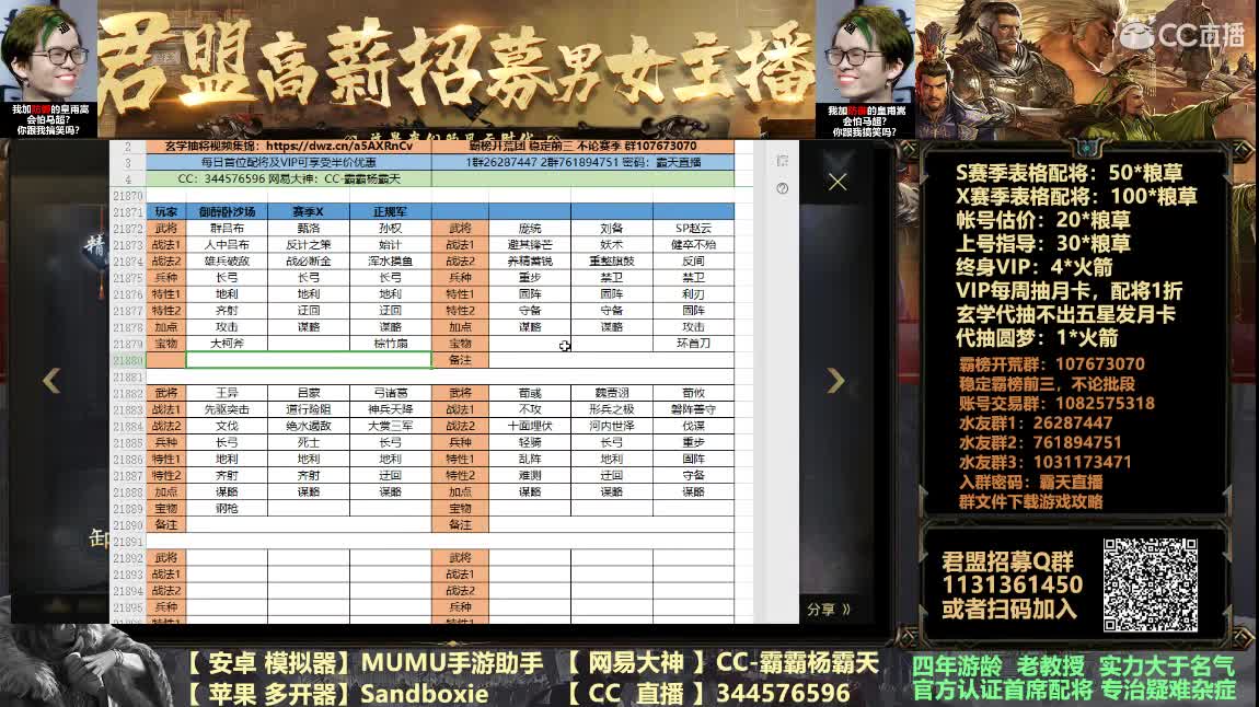 荣登年度首席配将有福利