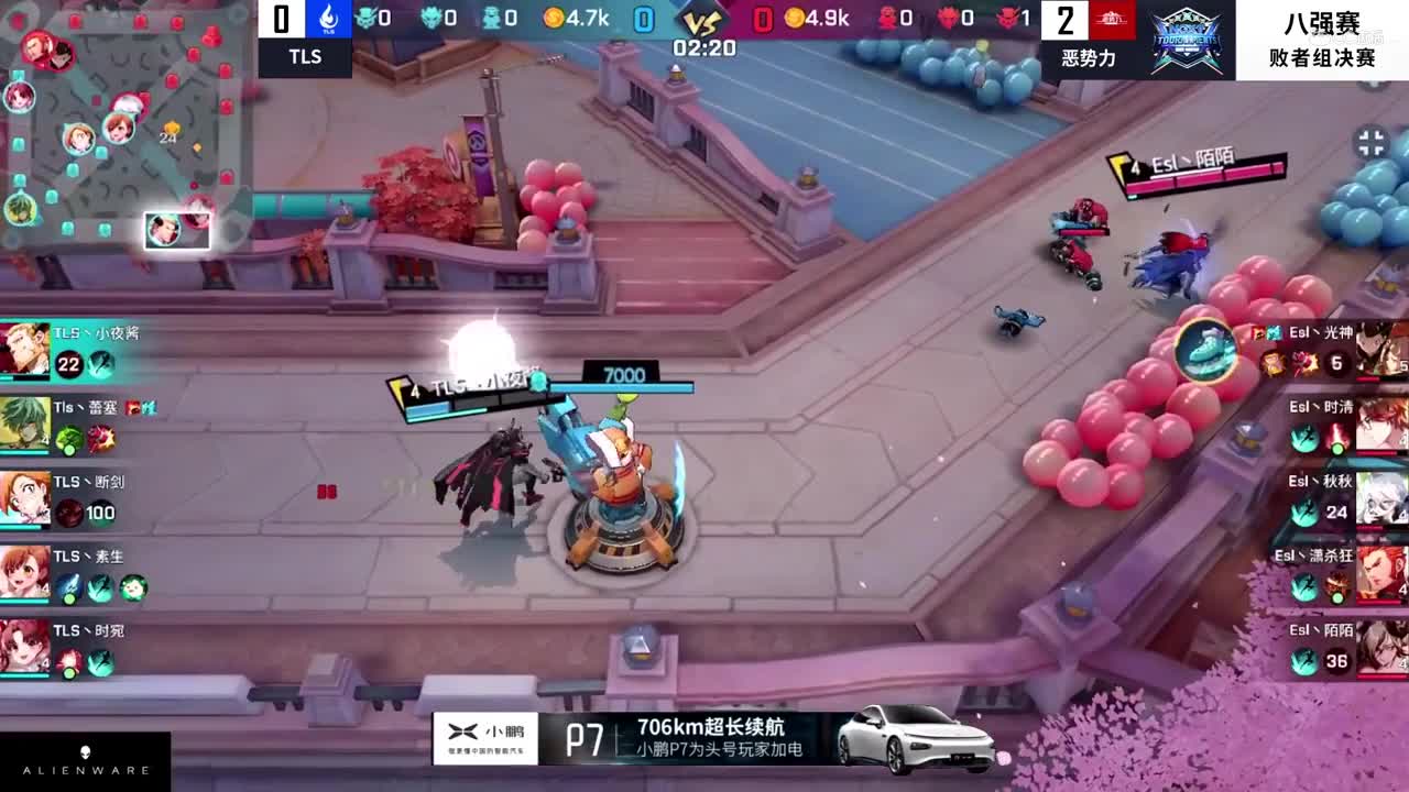 【NeXT冬季赛】《非人学园》S7QwQ杯赛 八强赛败者组决赛 恶势力 vs TLS