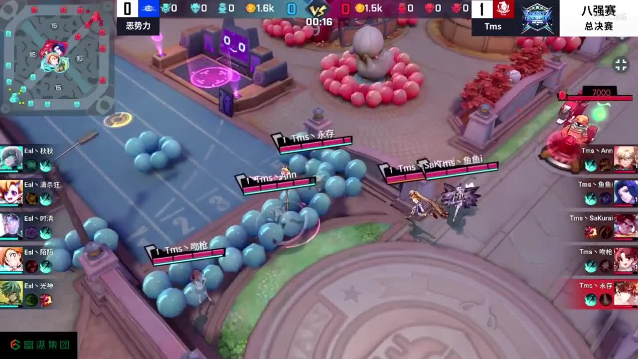 【NeXT冬季赛】《非人学园》S7QwQ杯赛 八强赛总决赛 恶势力 vs Tms
