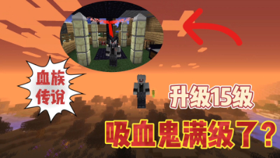 我的世界：你知道吸血鬼可以升15级嘛!