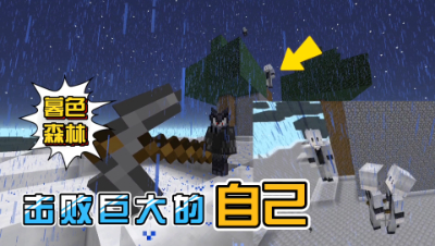 我的世界奇妙冒险：击败巨大的自己是种什么体验！