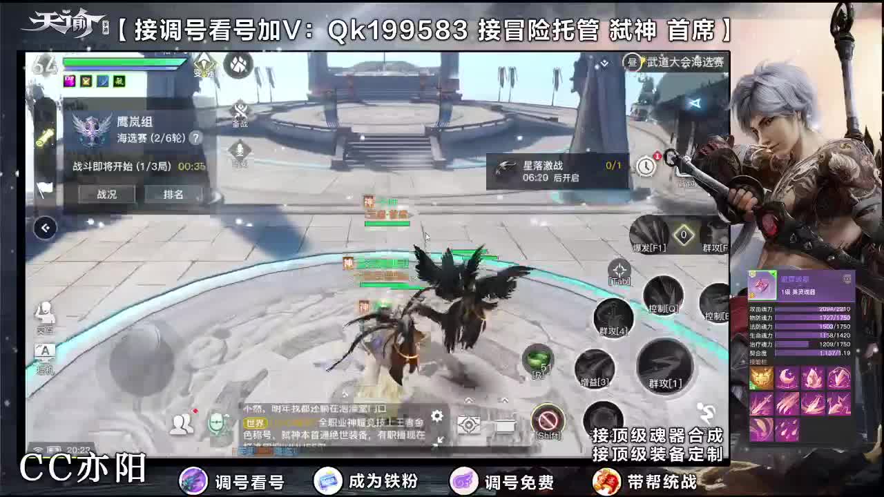 【萤火之川】武道大会输一把吃键盘 第1段