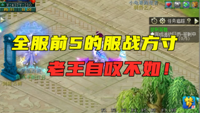 梦幻西游：服战排名前5方寸展示，拥有神马宠的号，全服没几个！