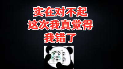 实在对不起!这次我真觉得我错了!明日之后 静观思禅 抄家