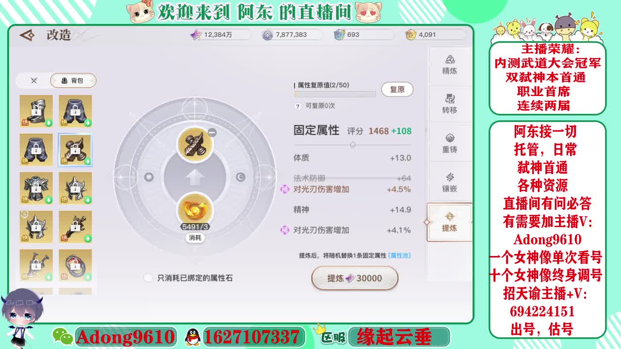 武道大会冠军，圣堂首席 第3段