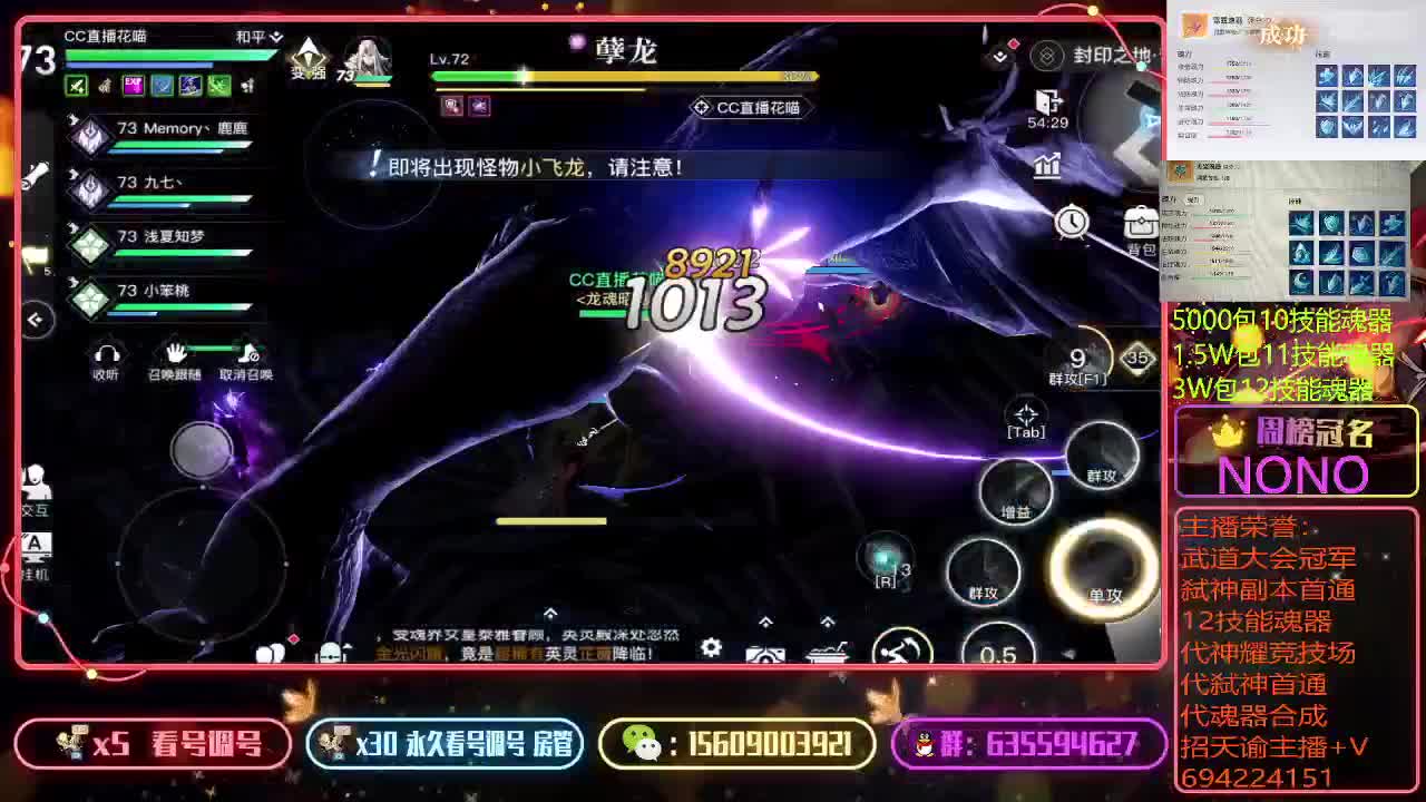 包魂器代首通竞技场看号调号 第1段