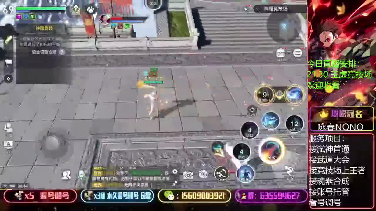 接竞技场上王者账号托管弑神首通 第2段