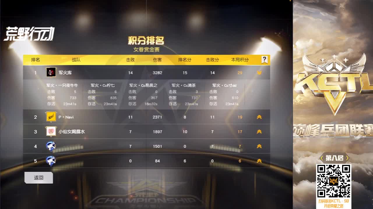 军机处赏金赛 第1段
