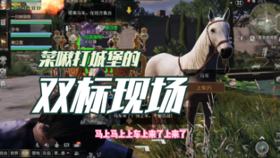 【明日之后】菜啾打城堡的双标现场