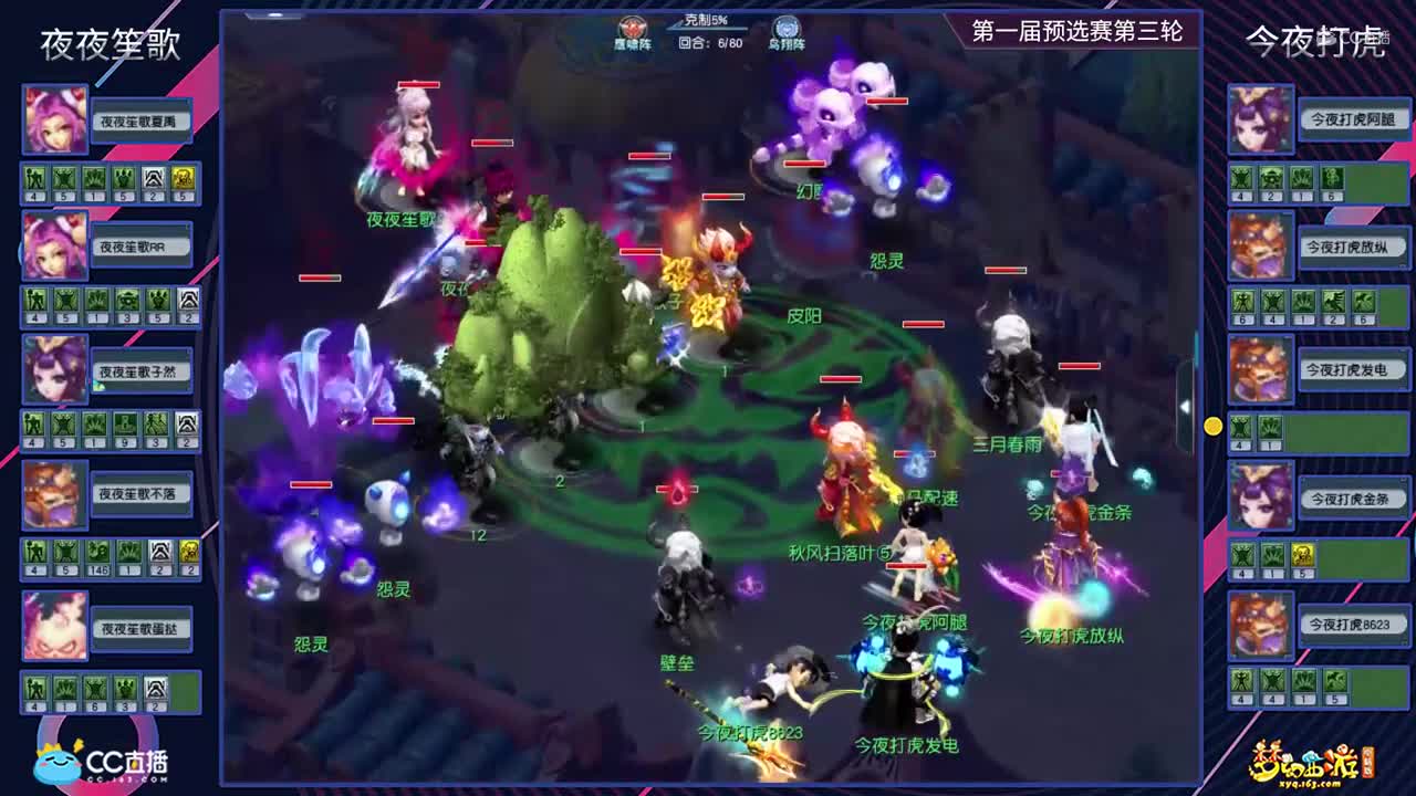 【2021群雄逐鹿】第一届预选赛天元组第三轮：今夜打虎VS夜夜笙歌【CC情报站】