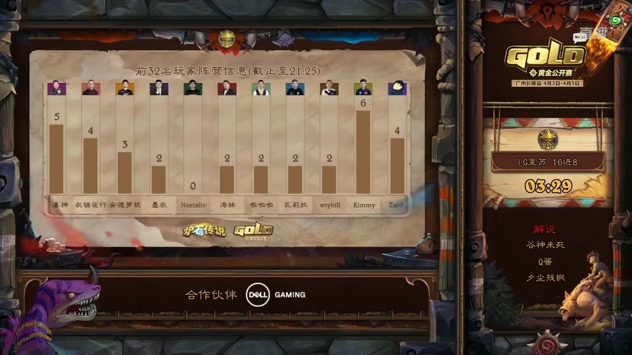 直播：黄金公开赛广州长隆站-决赛日 第3段