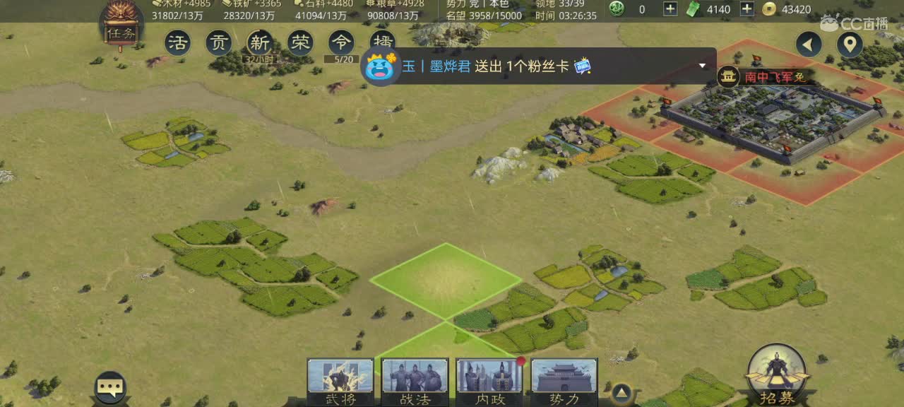 站在大哥皮袄的门前努力地开着荒。 第3段