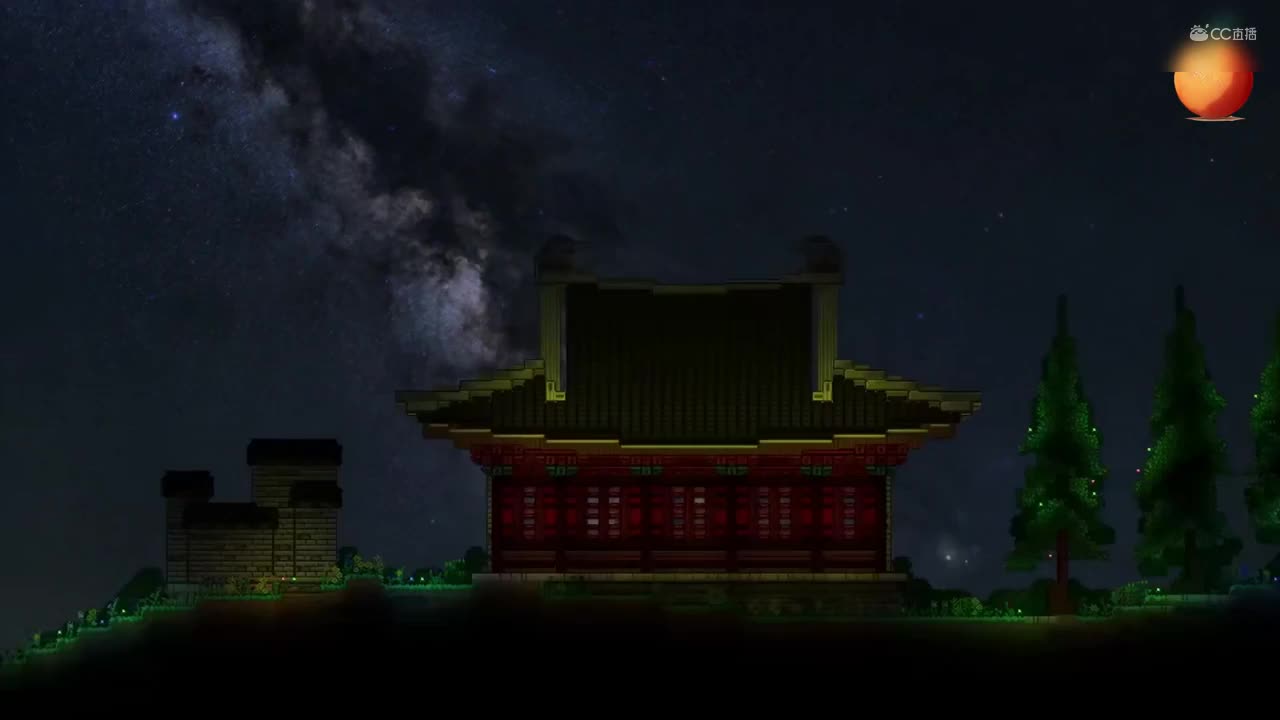 【Terraria】耗时一月，上万方块打造的像素世界
